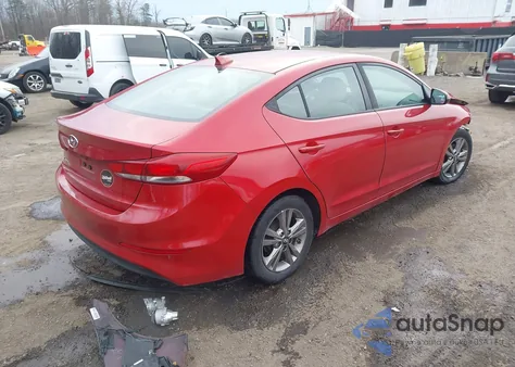 2017 Hyundai Elantra Se из США, поврежденный, VIN 5NPD84LF1HH026476